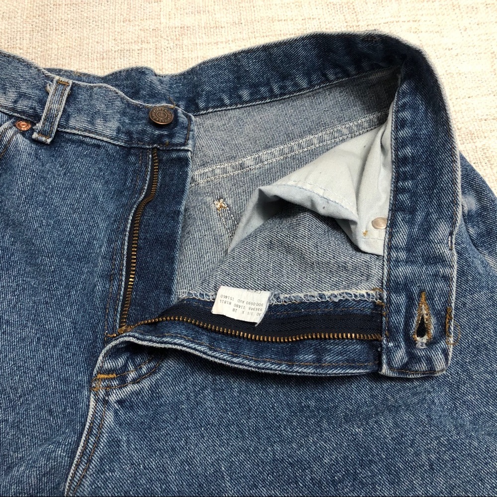 Vintage Lee Mom Jeans High Waist 27 inseam - Picture 8 of 9